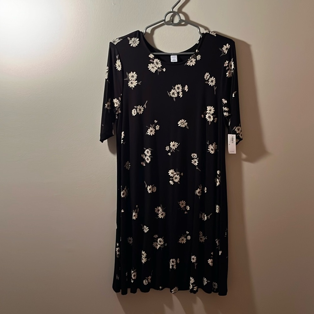 Floral old navy dress size medium